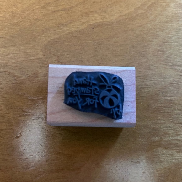 Wood mounted stamp - Picture 2 of 3